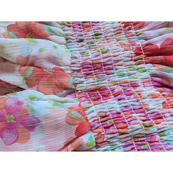 NWOT Misa Los Angeles Pippa Summer Maxi Dress Size XS Cora Flora #1B455 - Picture 9 of 12